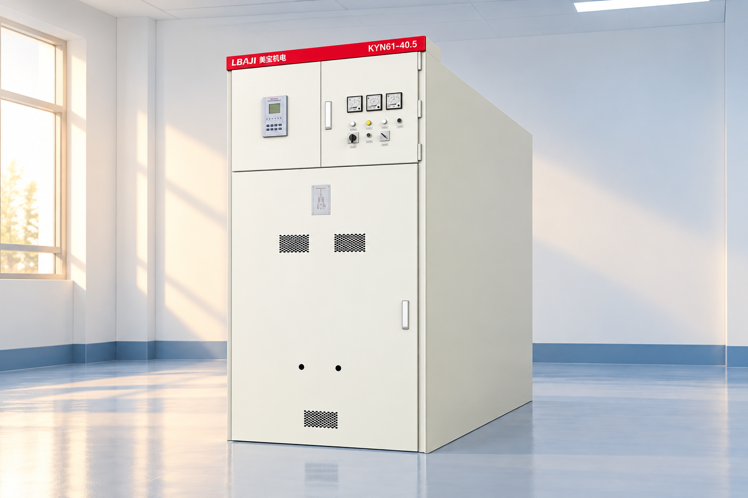 KYN61-40.5 Armouring Removable AC Metal Enclosed Switchgear assembly in planned clean environment