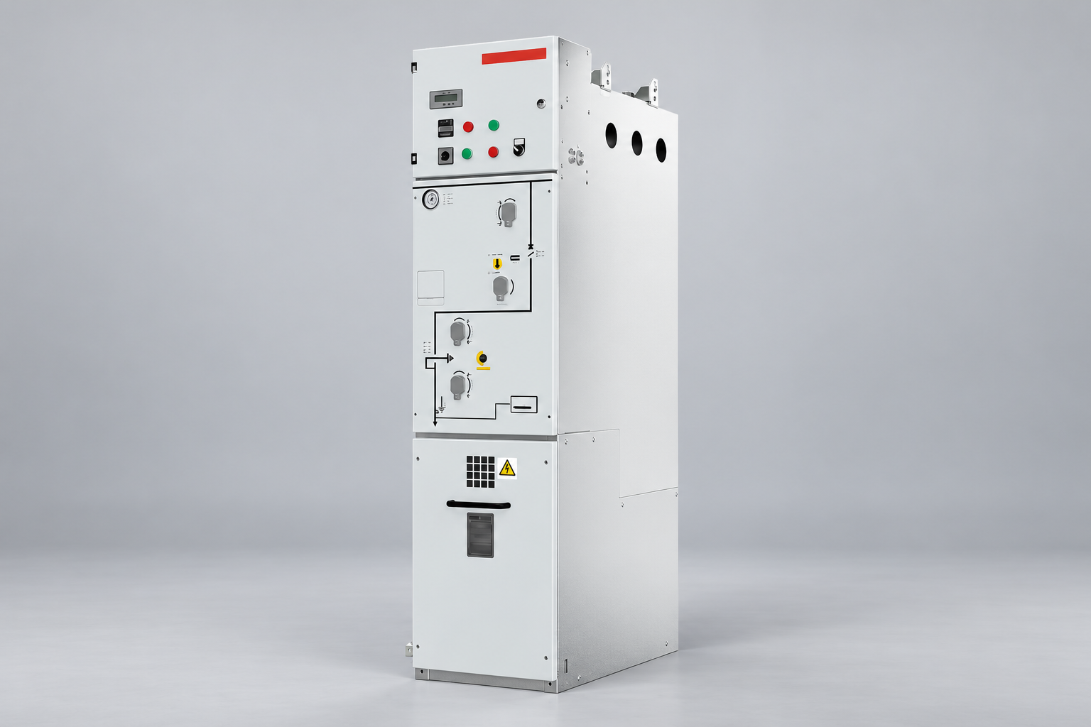 HC-40.5 Fully Insulated And Fully Sealed Ring Network Metal Switchgear complete enclosure exterior
