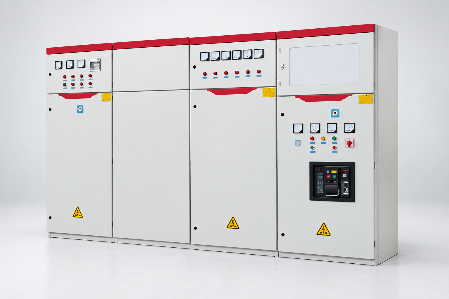 GGD Low-Voltage Switchgear exterior panel reference view
