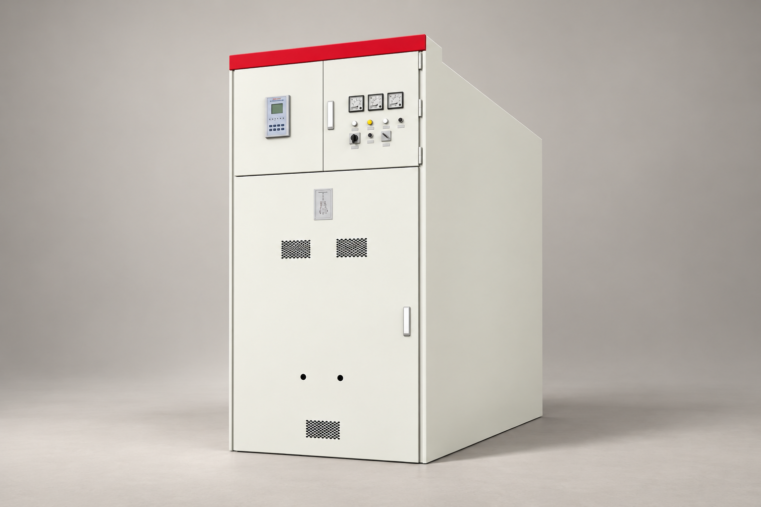 KYN61-40.5 Armouring Removable AC Metal Enclosed Switchgear exterior panel reference view